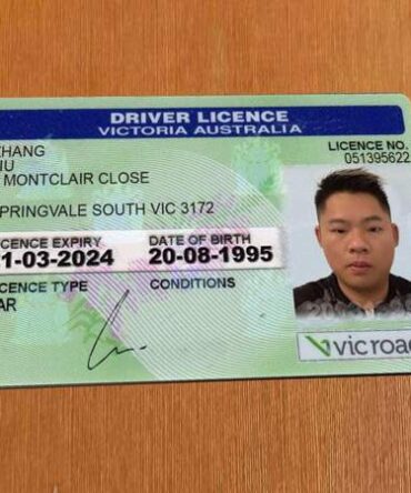 Australian Driver's License