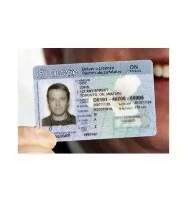 Canadian Driver's License