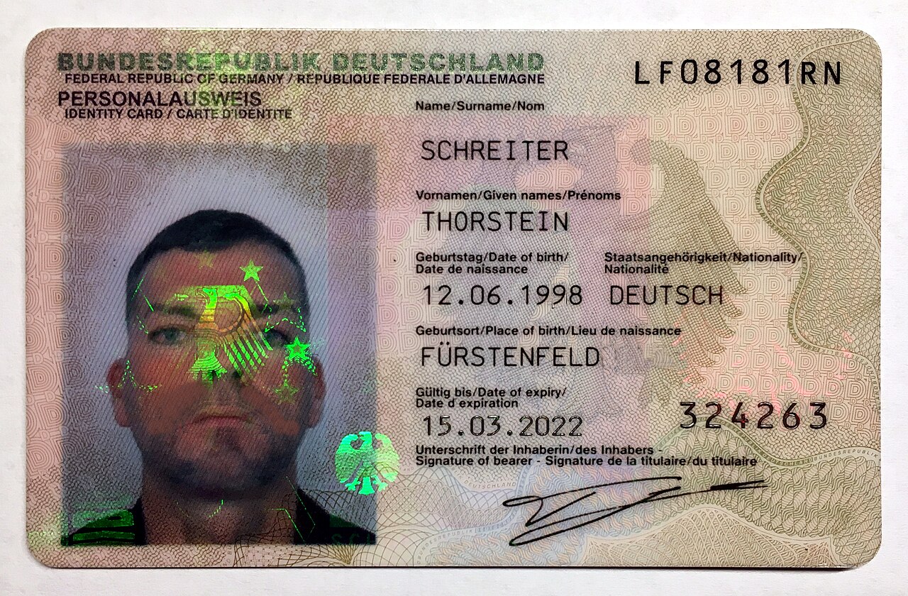 german id card online