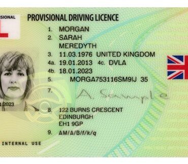 UK Driver License